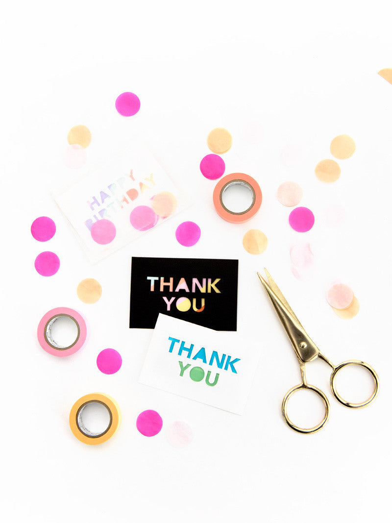 Mini washi tape cards