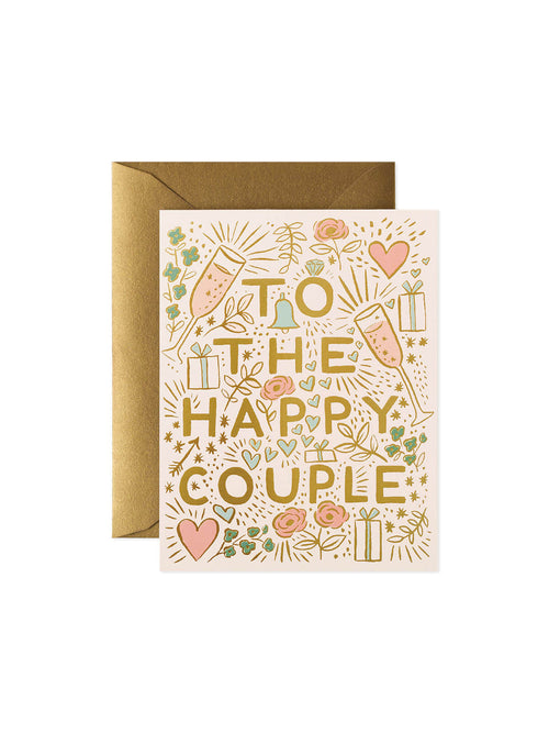 To the happy couple card RIfle Paper Co