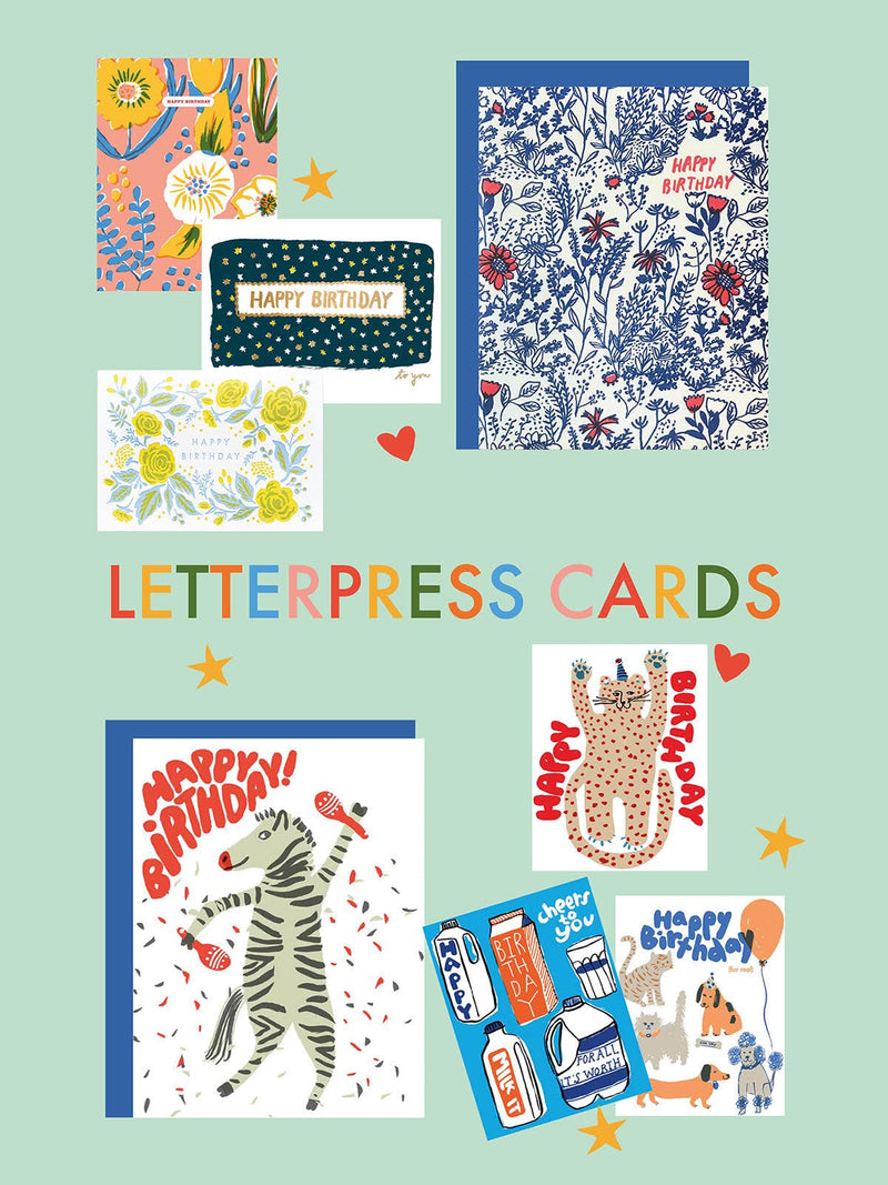 Letterpress cards UK