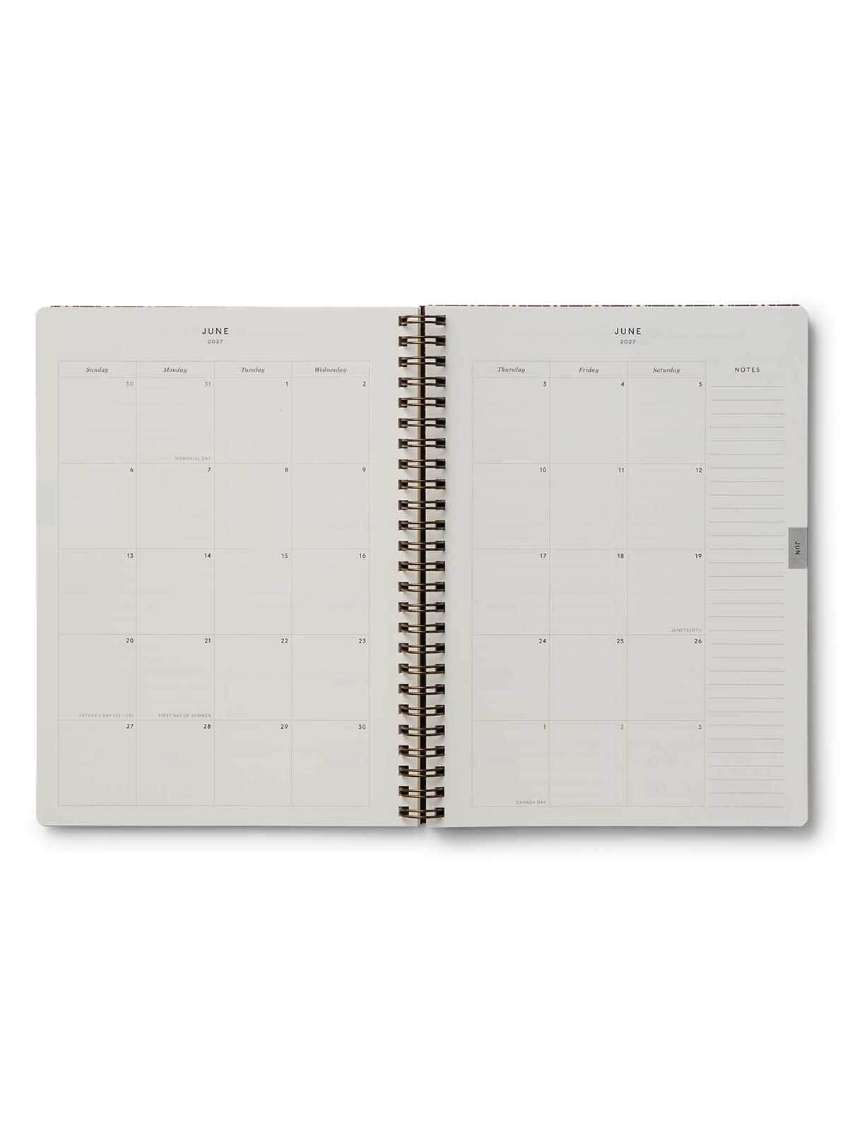 12 month softcover planner