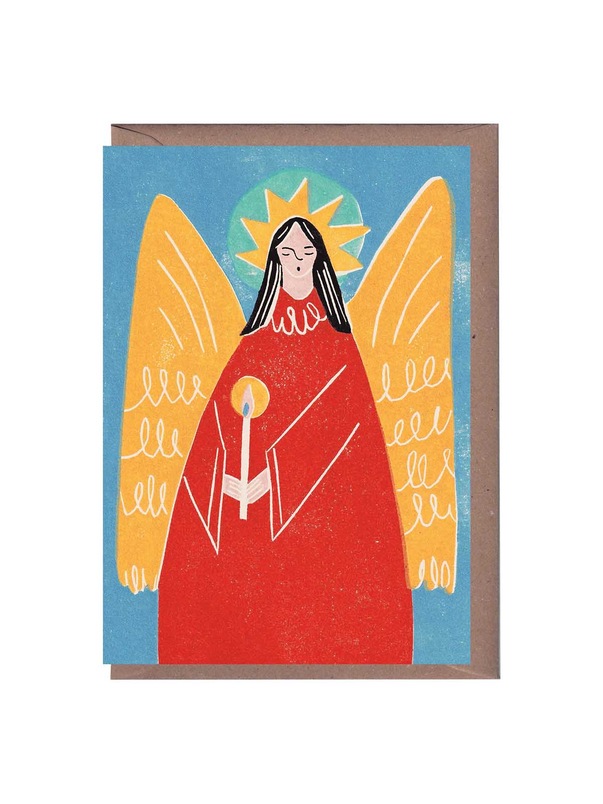Angel Christmas card
