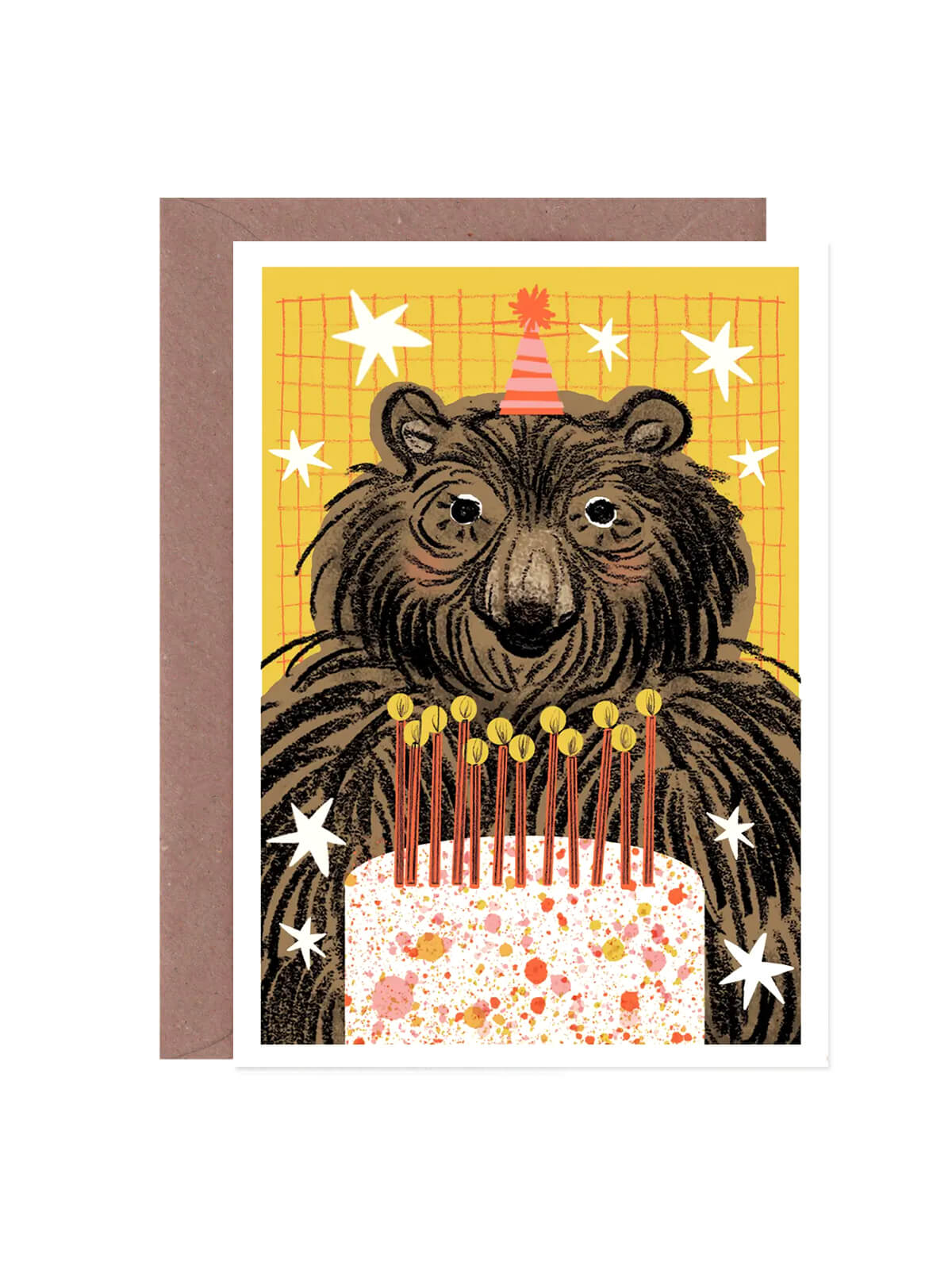 Birthday bear card