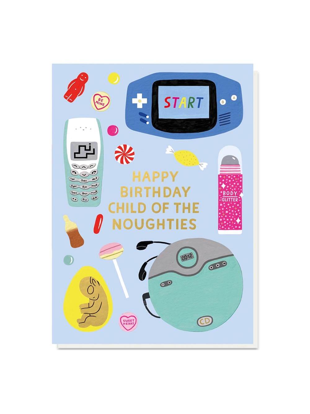 Child of the 00s birthday card