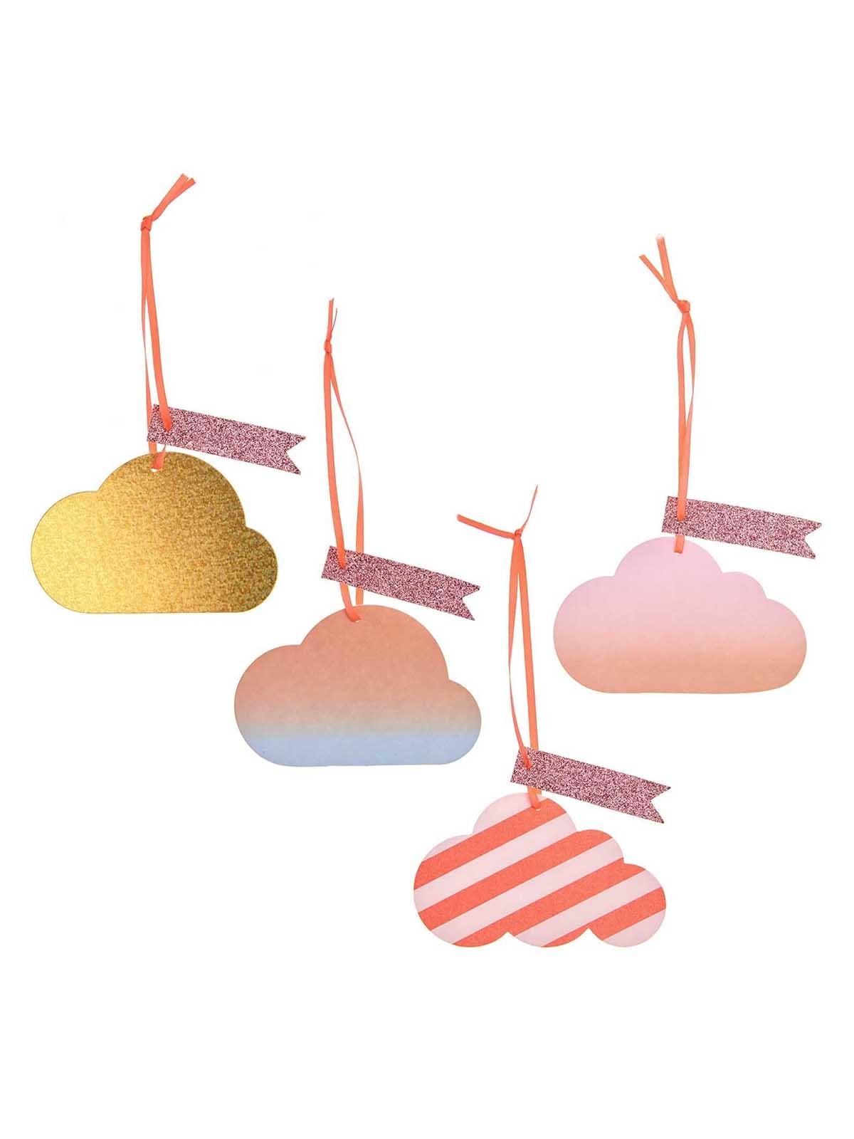 Cloud gift tags