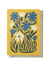 Cornflowers card