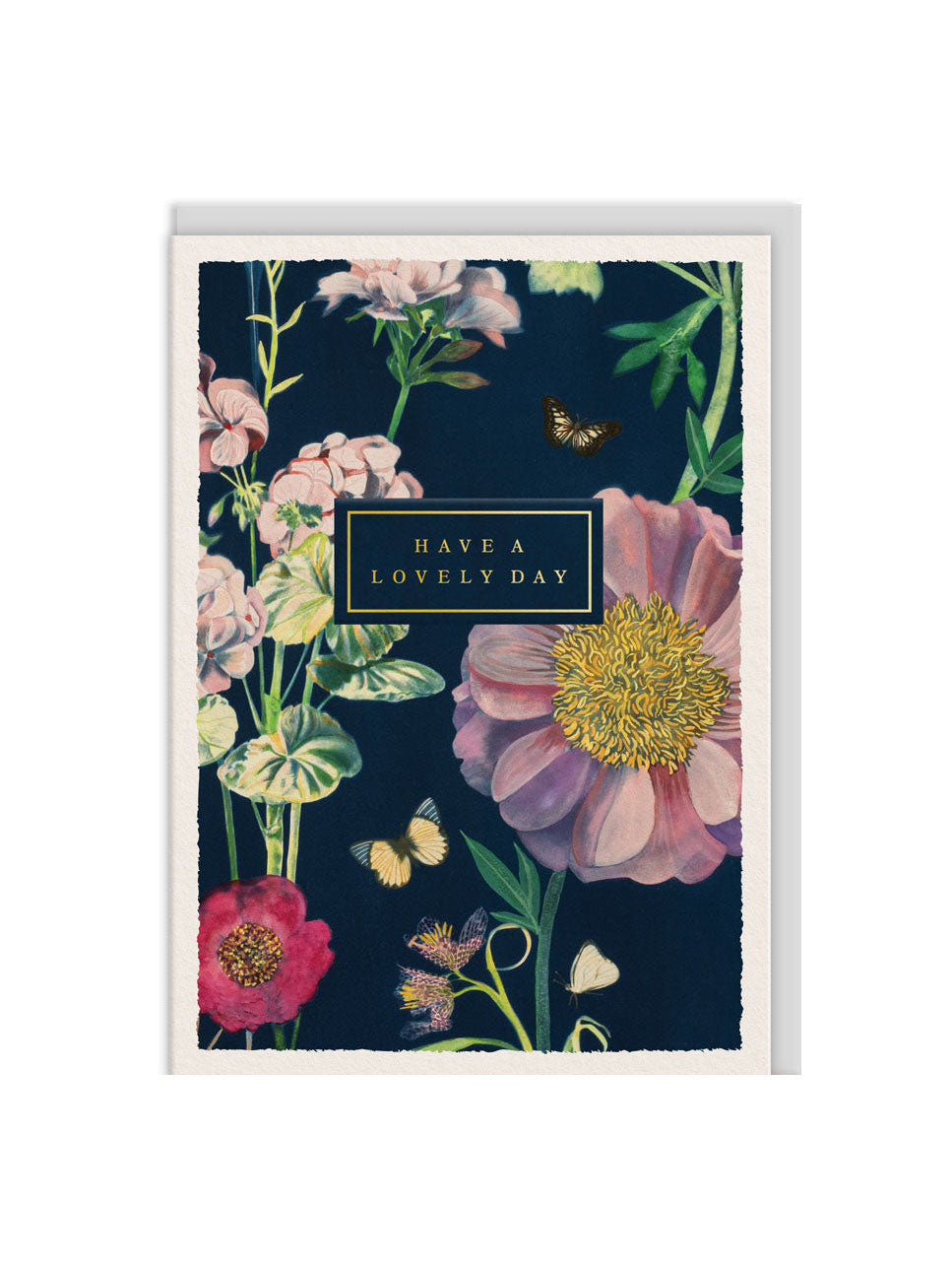Dahlia lovely birthday card