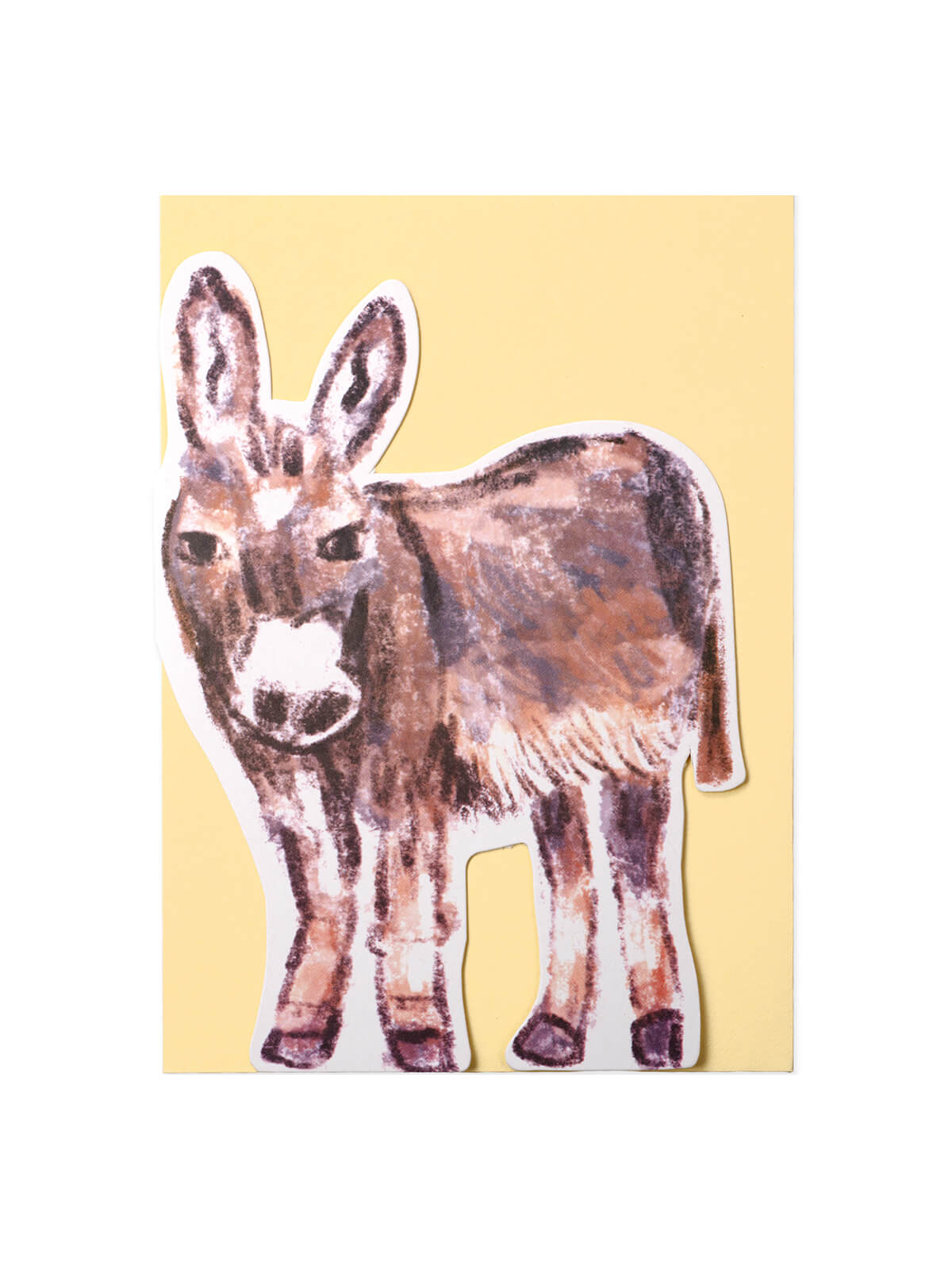 Donkey greetings card