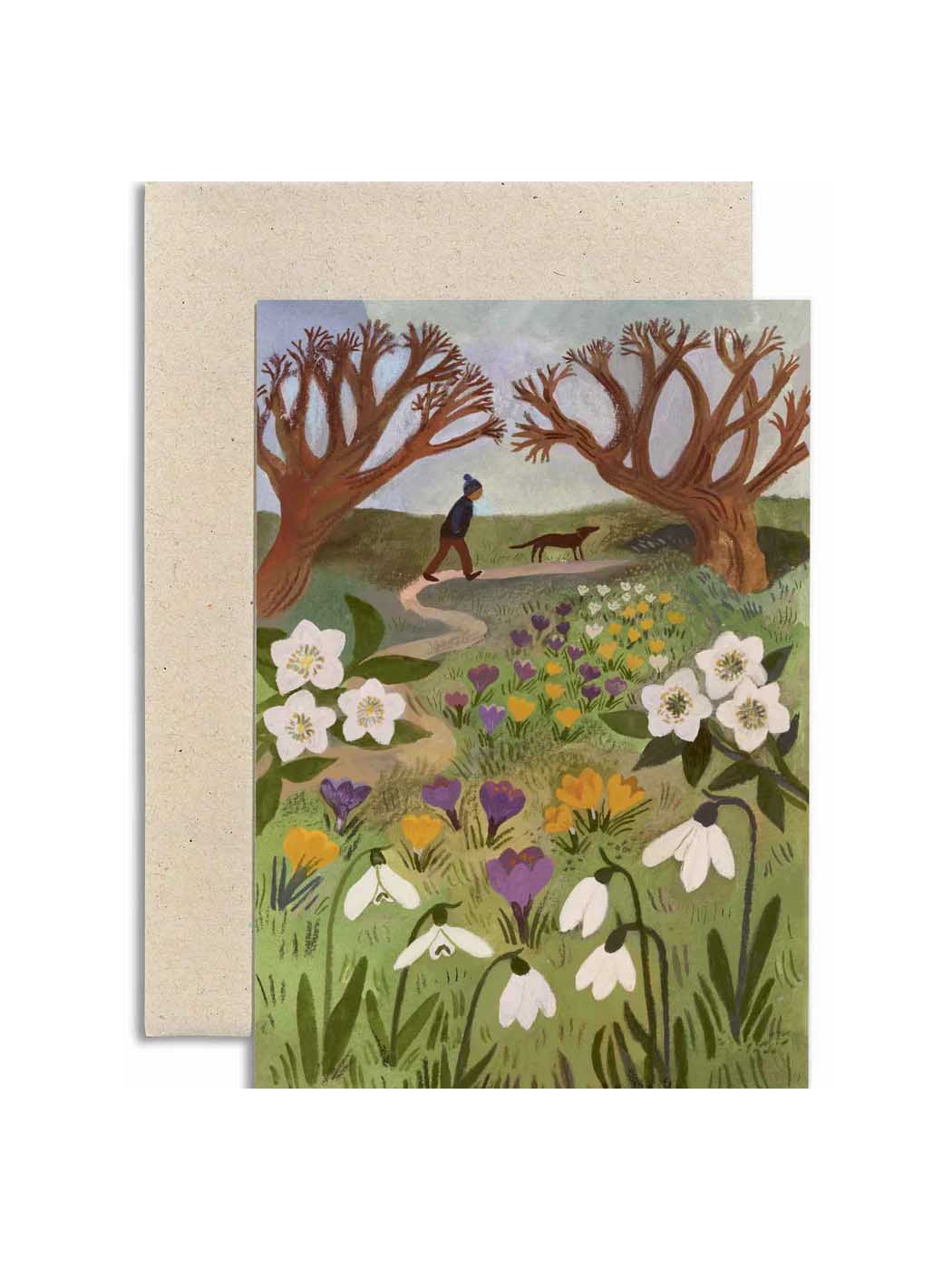 Early flowers card