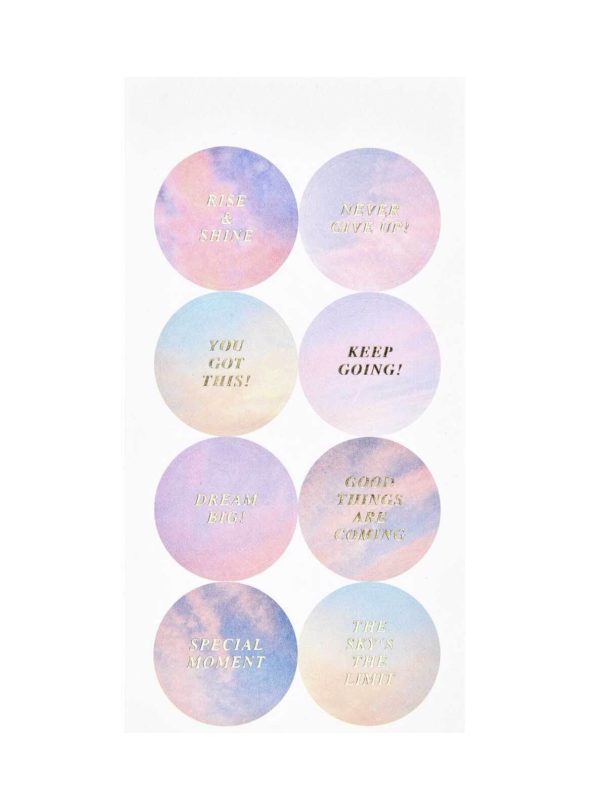 The sky is the limit stickers