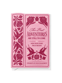 Engagement congrats bookmark card