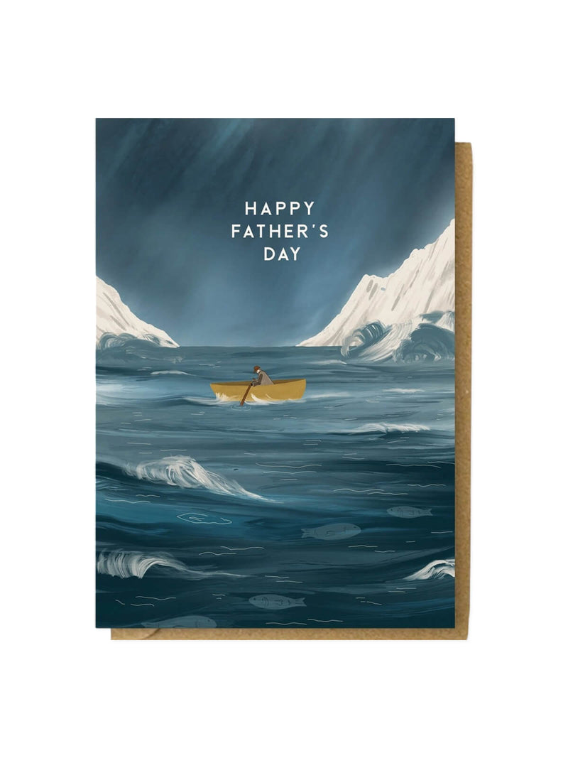 Fathers Day sailing card