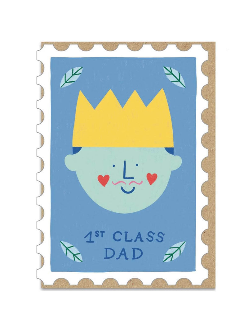 First class dad card