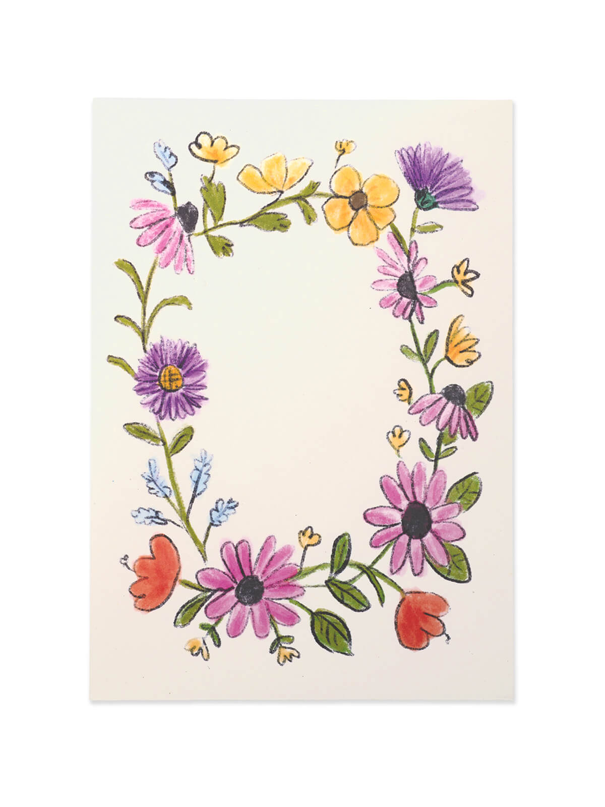 Floral envelope