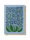 Forget me nots card