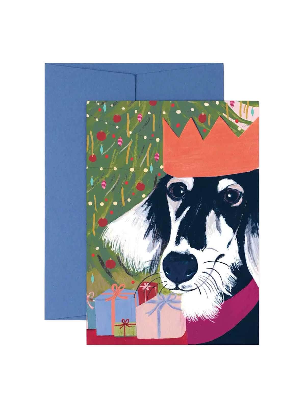 Good boy Christmas card