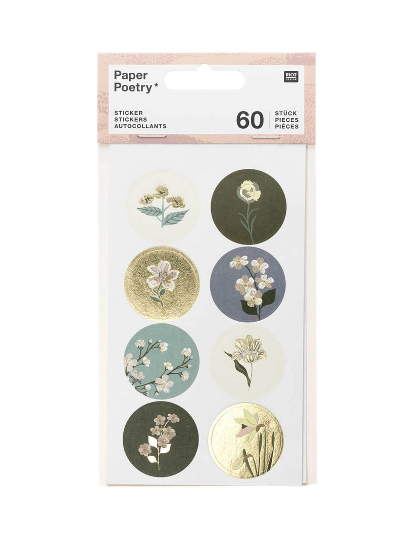 Green nature stickers 1