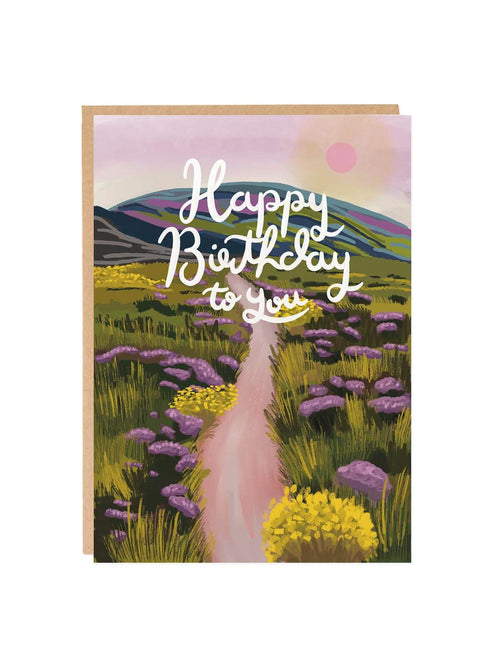 Happy birthday heather card
