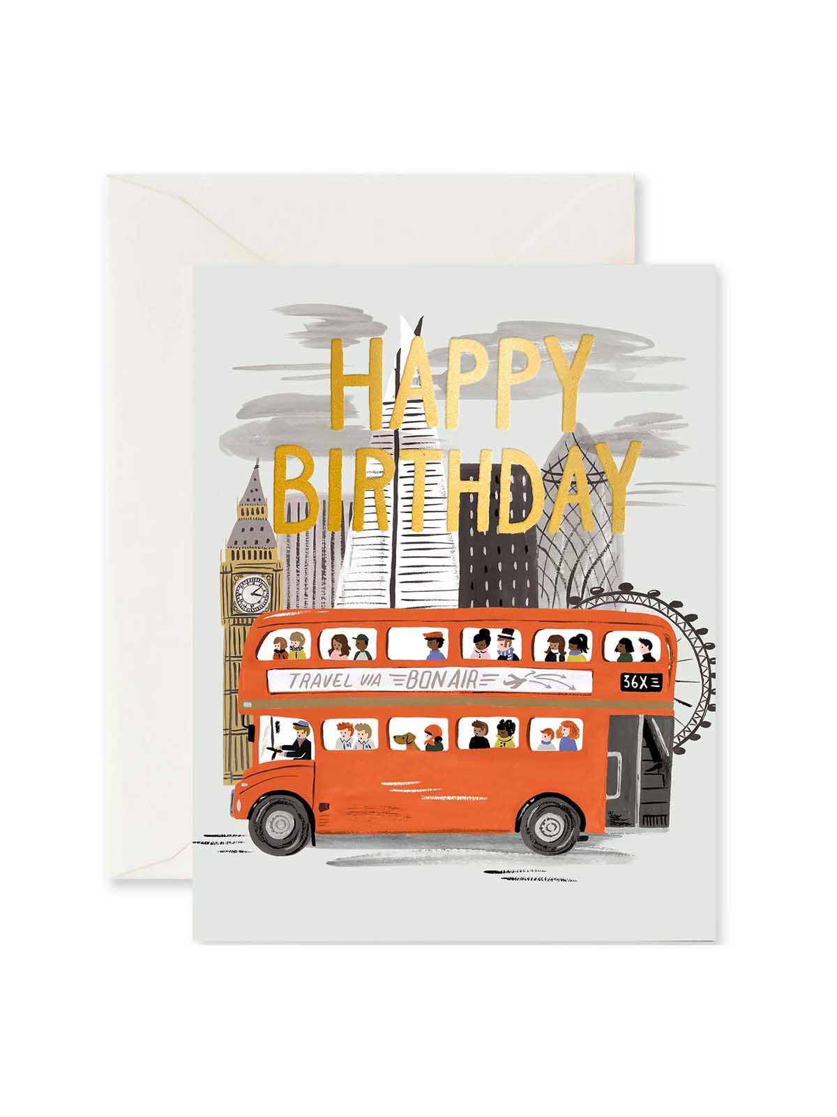 London landmarks card