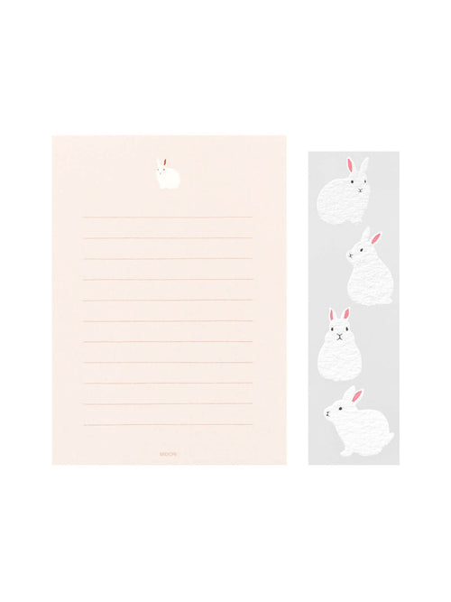 Midori bunny letter writing set