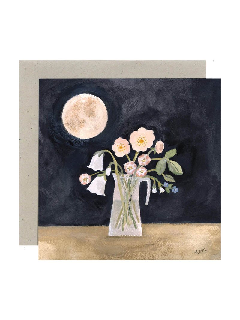 Midsummer moon card