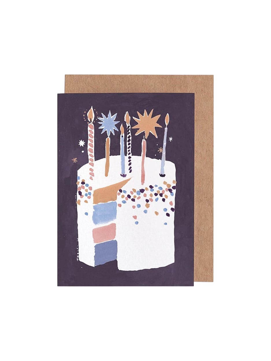 Mini birthday cake card