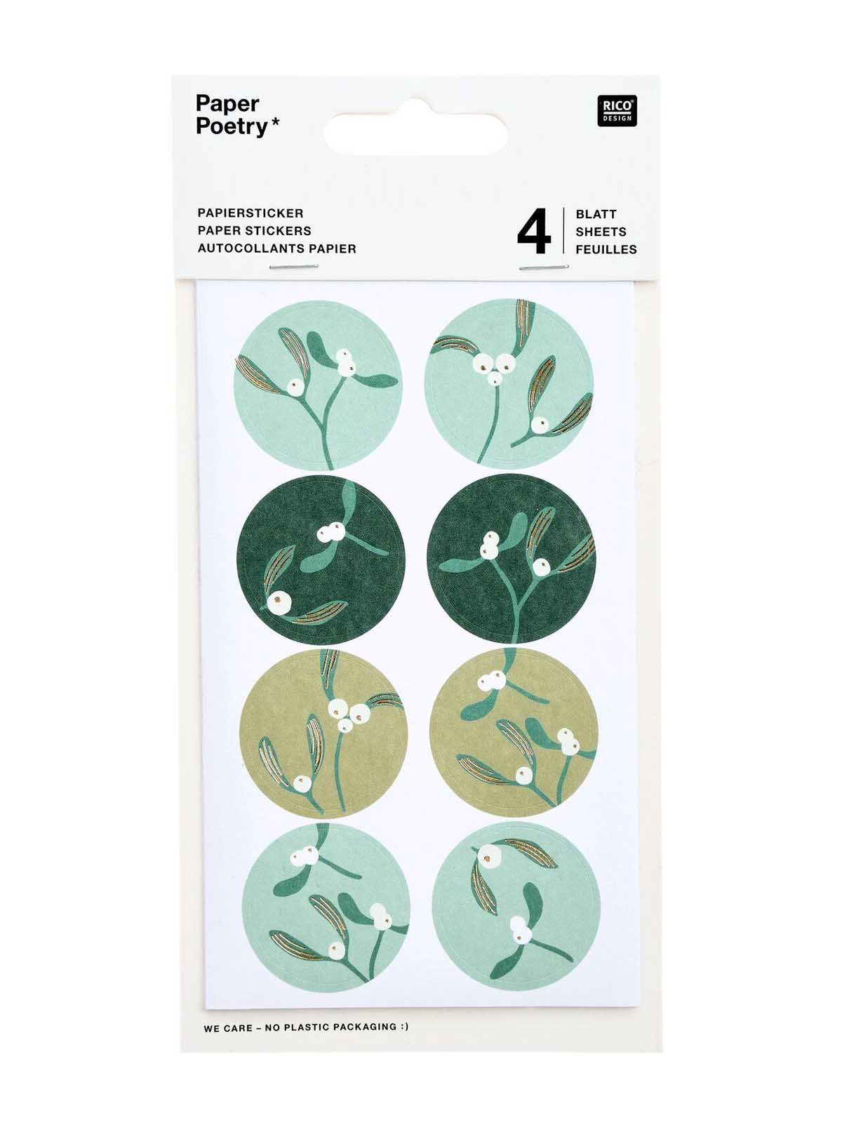 Mistletoe stickers