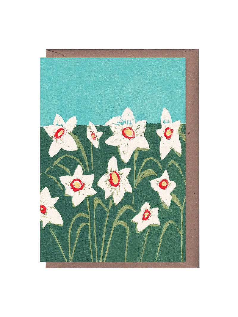 Narcissis poeticus card