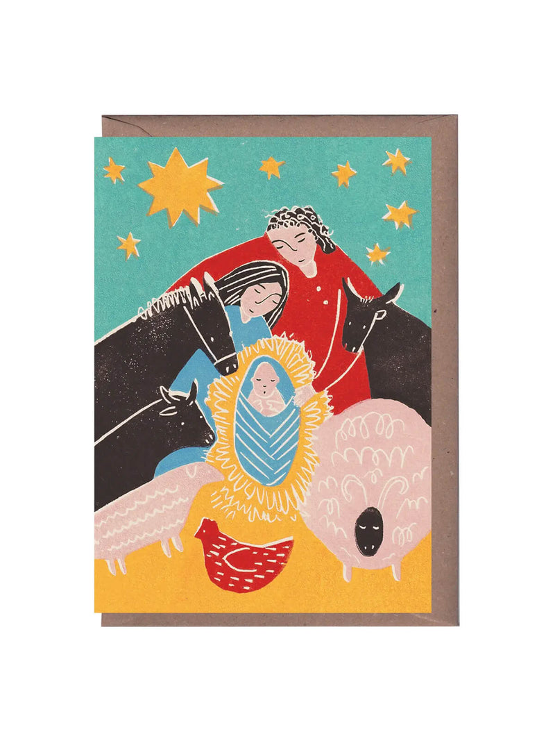 Nativity Christmas card