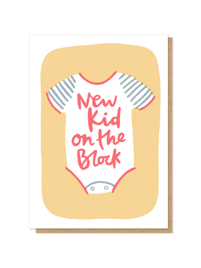 New kid on the block card