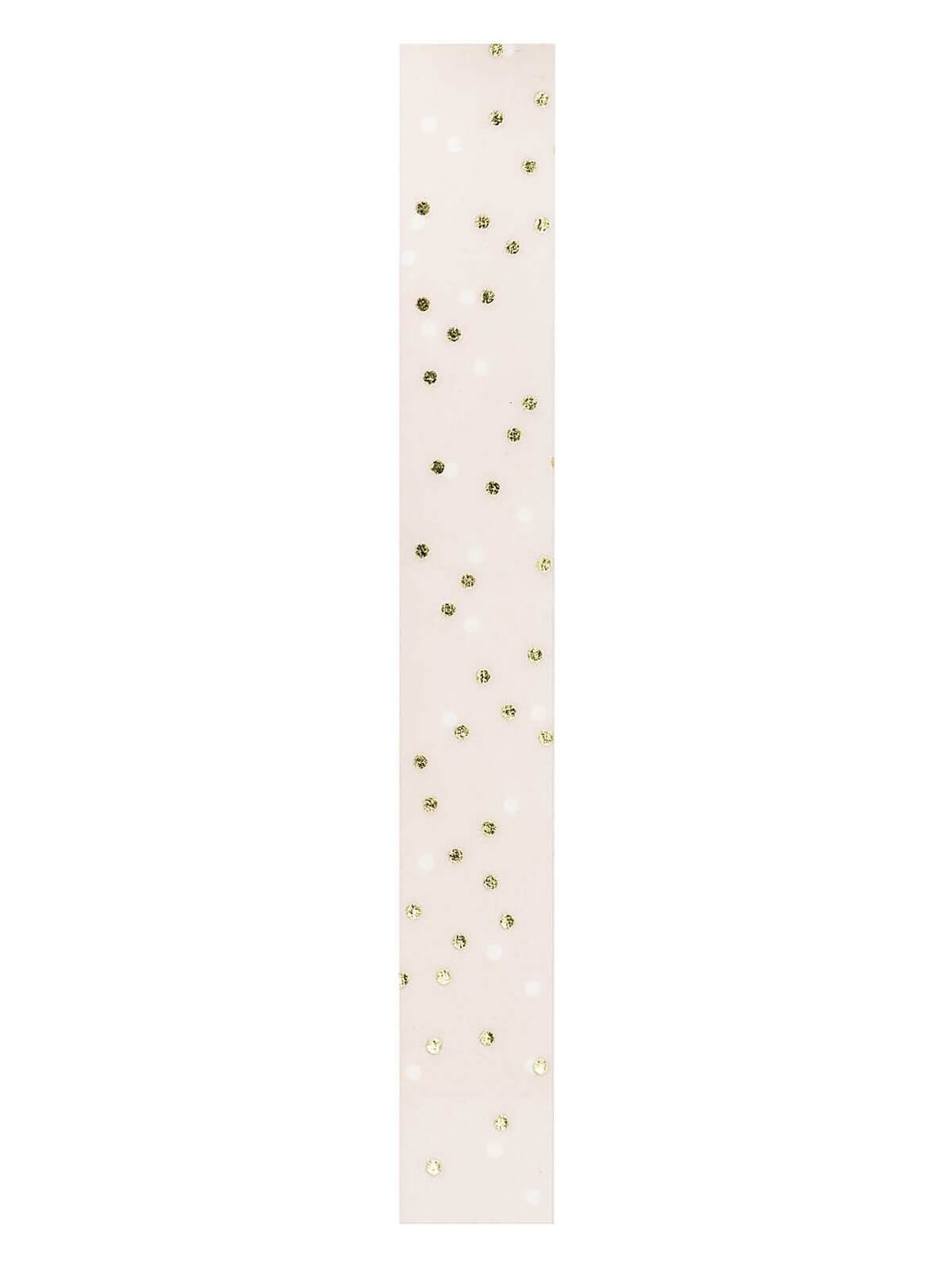 Pink and gold spot washi tape