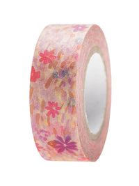 Pink meadow washi tape