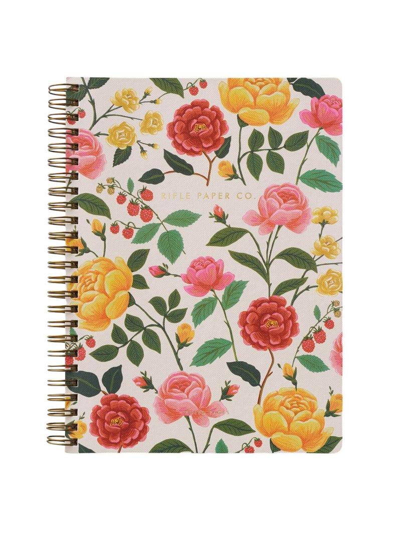 Rifle Paper Co 2024 2025 Roses large 17 month planner