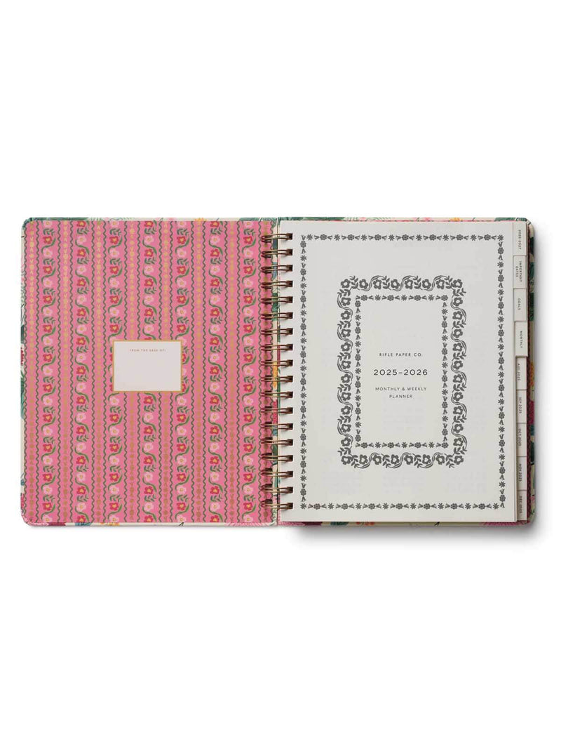 Rifle Paper Co 2026 17 month large dahlia planner 2