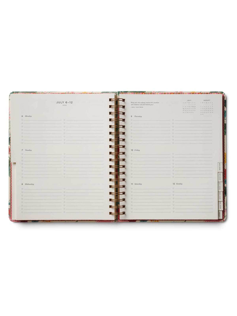 Rifle Paper Co 2026 17 month large dahlia planner