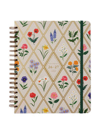Rifle Paper Co 2026 2027 Garden study large 17 month planner
