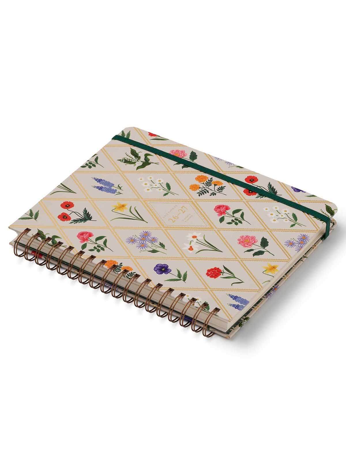 Rifle Paper Co 2026 2027 Garden study large 17 month planner
