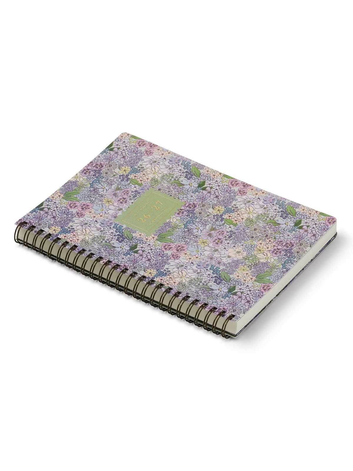 Floral patterned 2027 academic year planner