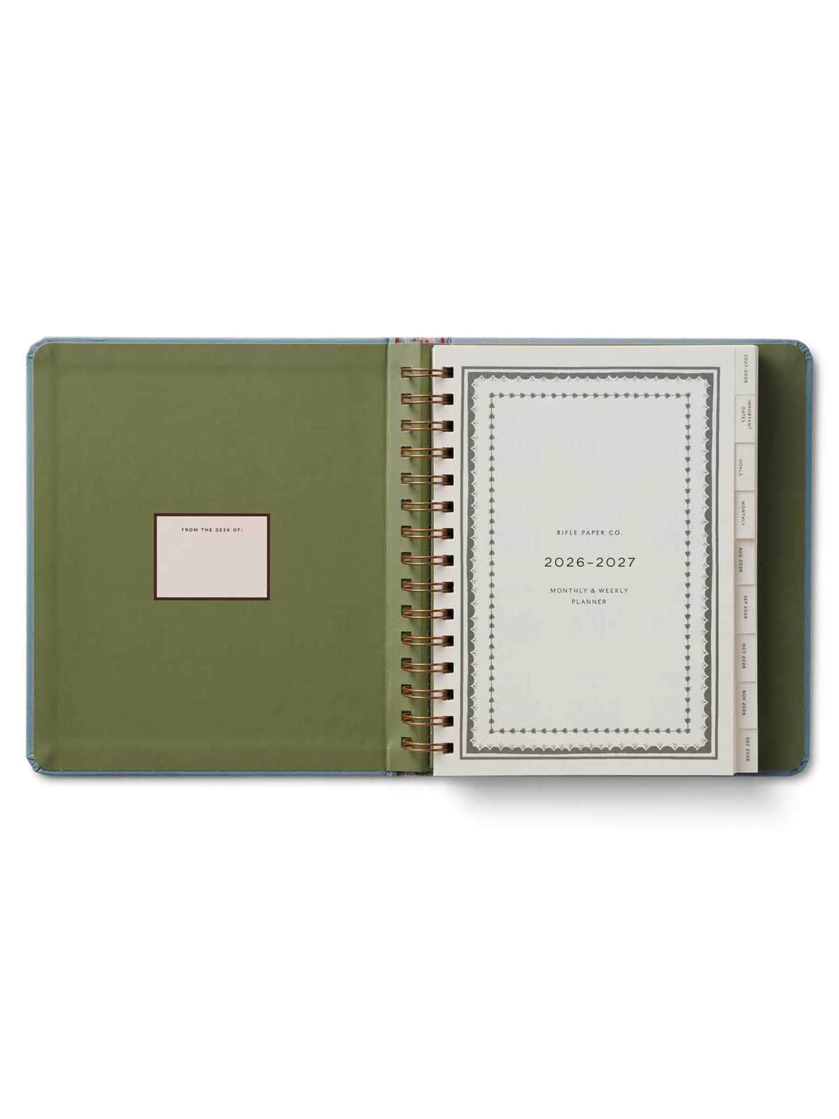 Rifle Paper Co 2026 2027 Paisley 17 month planner