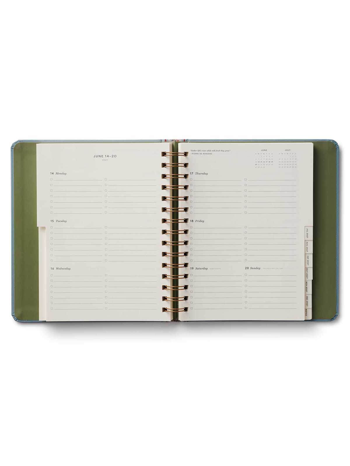 Rifle Paper Co 2026 2027 Paisley 17 month planner