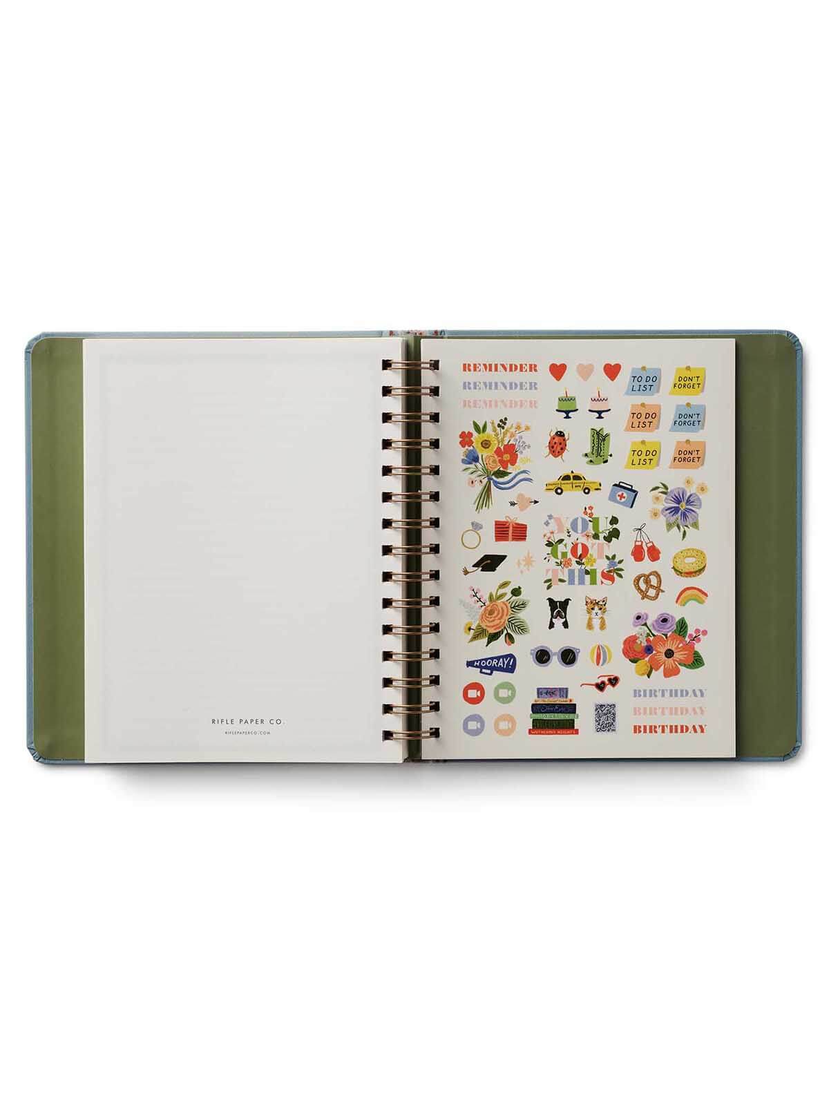 Rifle Paper Co 2026 2027 Paisley 17 month planner