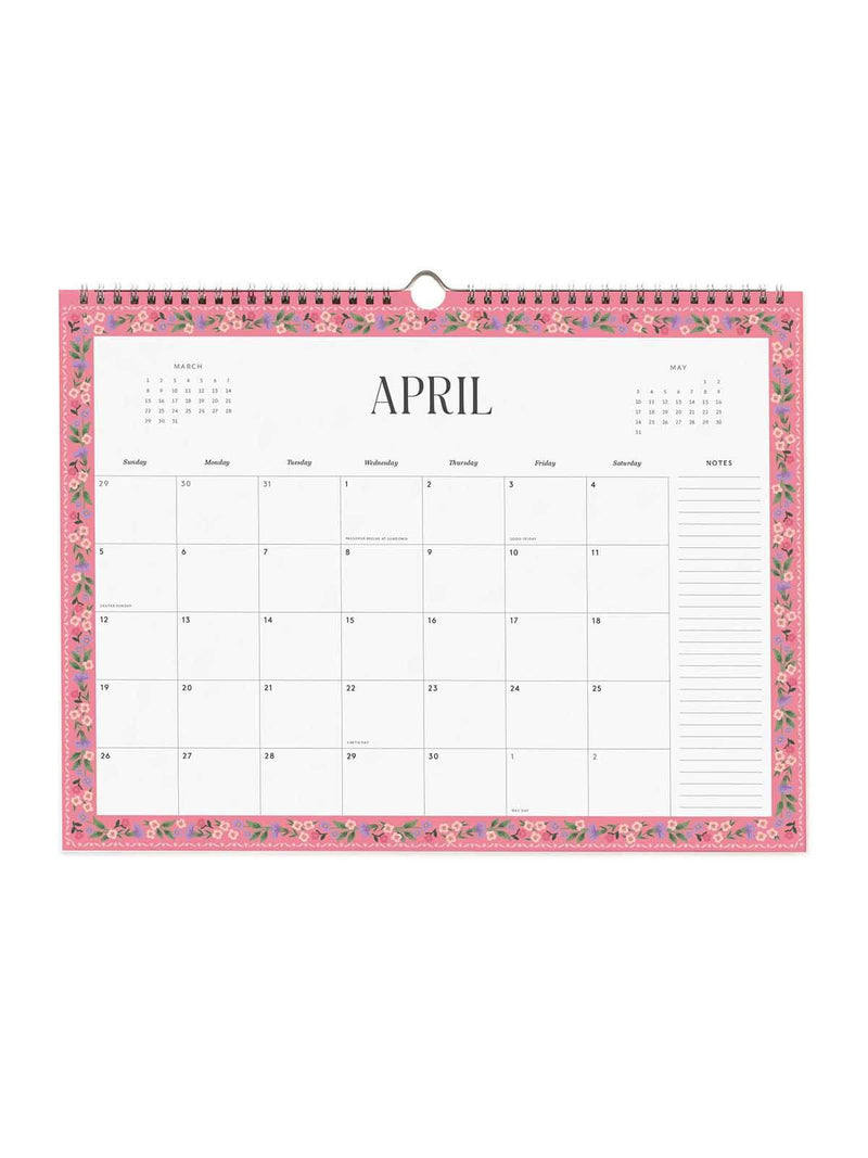Rifle Paper Co 2026 Wildwood appointment calendar