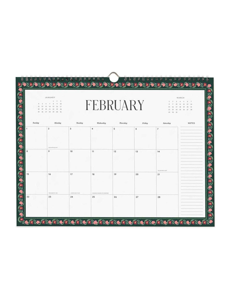 Rifle Paper Co 2026 Wildwood appointment calendar