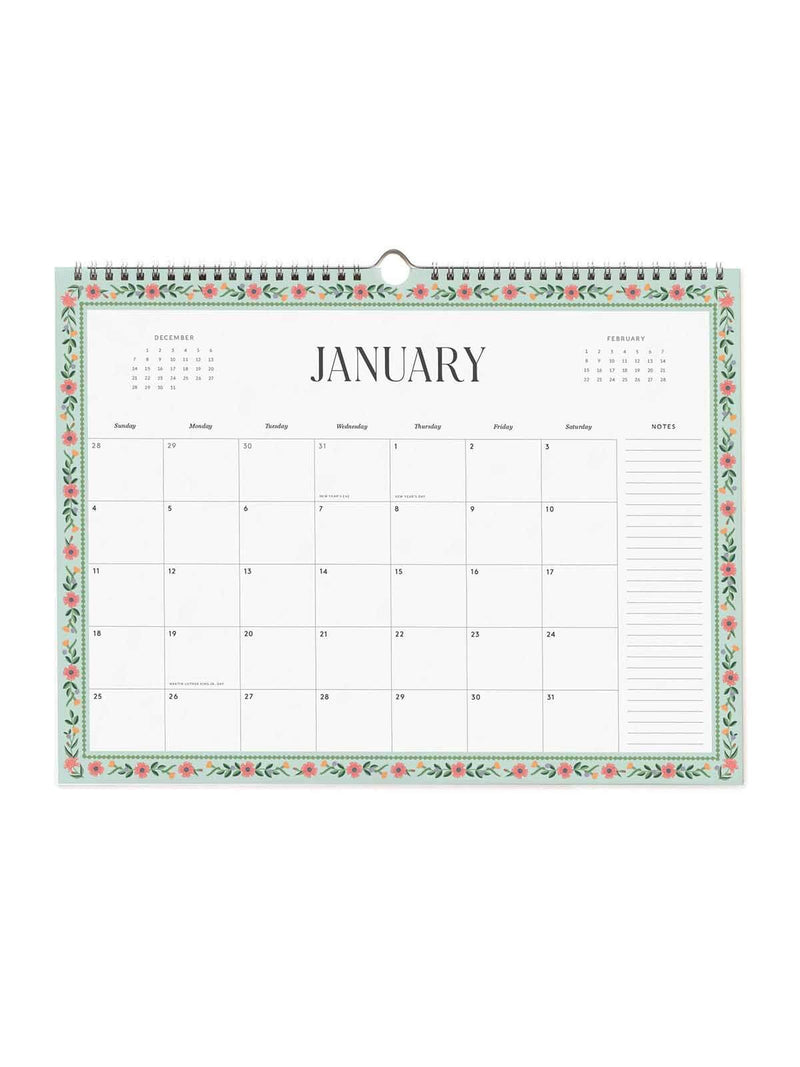 Rifle Paper Co 2026 Wildwood appointment calendar