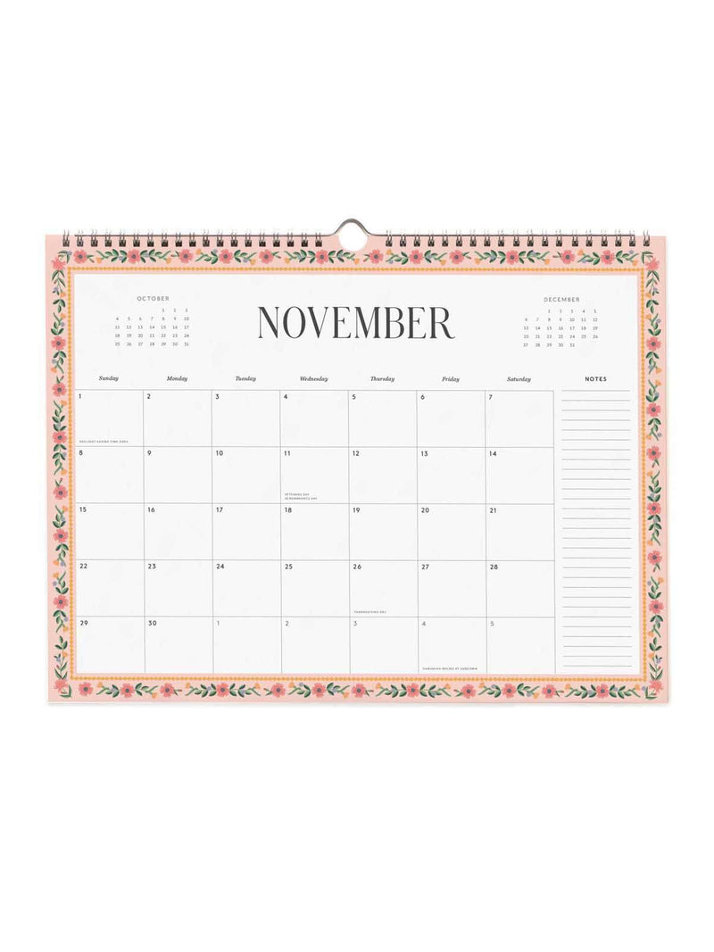Rifle Paper Co 2026 Wildwood appointment calendar