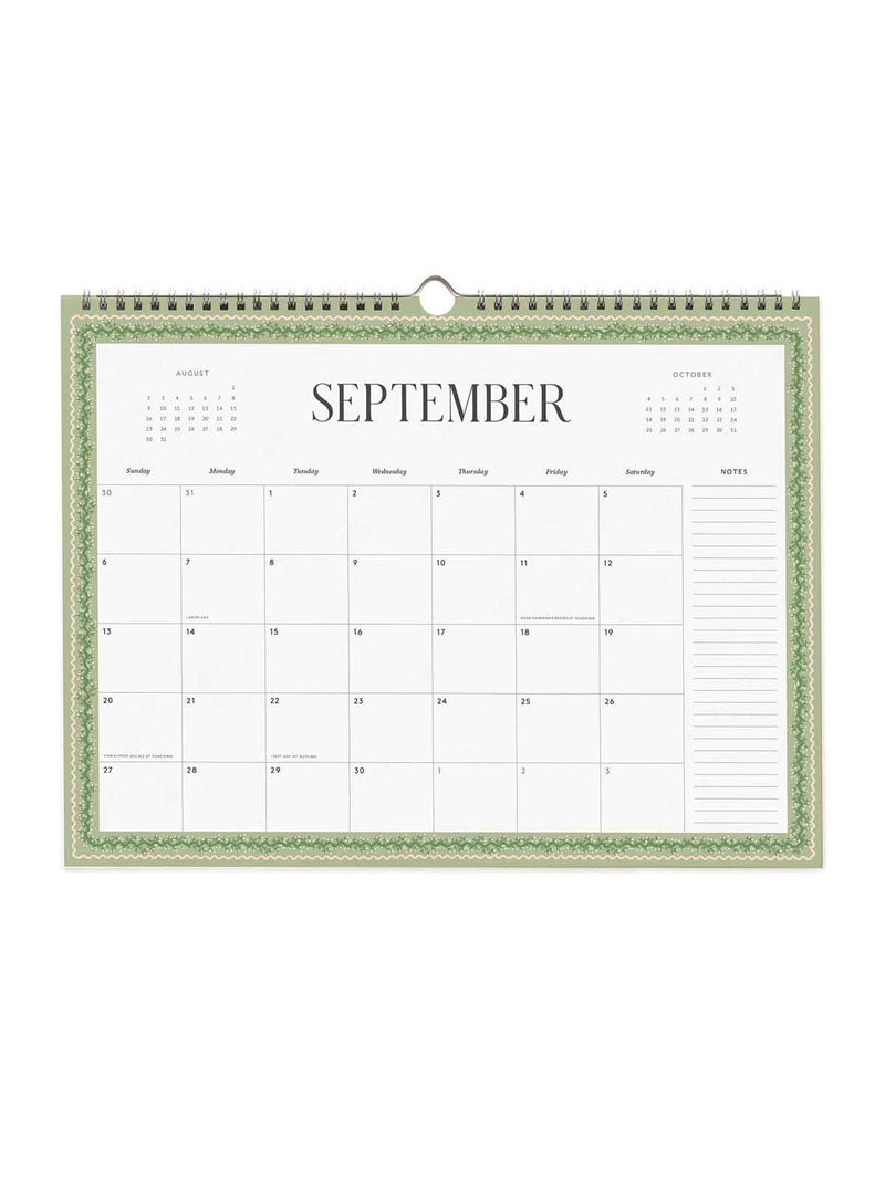 Rifle Paper Co 2026 Wildwood appointment calendar