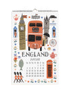Rifle Paper Co 2026 World travel calendar