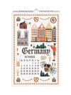 Rifle Paper Co 2026 World travel calendar