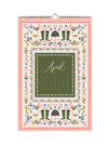 Rifle Paper Co 2026 flora calendar Apr