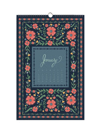 Rifle Paper Co 2026 flora calendar Jan