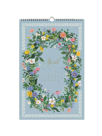 Rifle Paper CO 2027 botanical garden calendar April